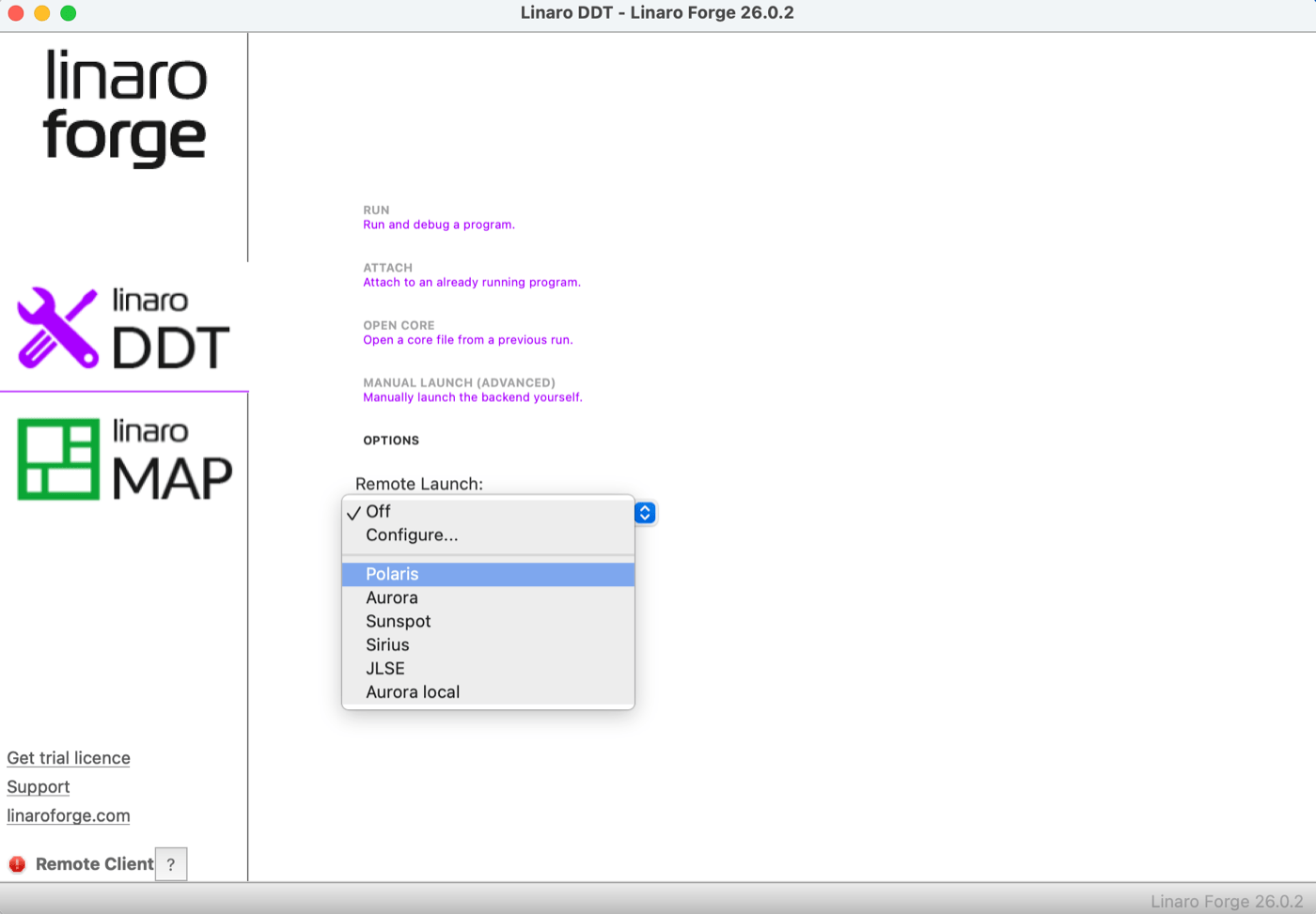 Click Configure
